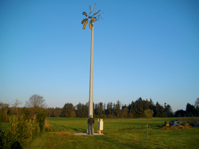 Installer une mini-éolienne au jardin